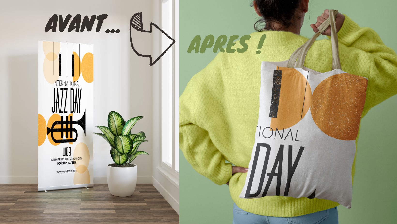 Upcycling de b&acirc;che publicitaire en sacs divers